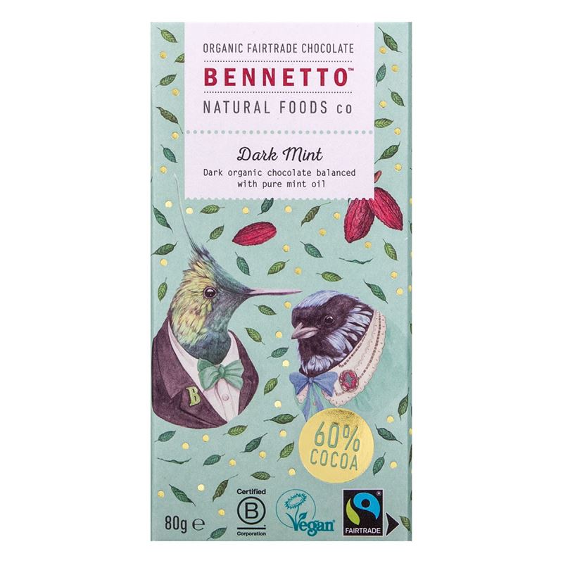 Mörk mintchoklad 60%