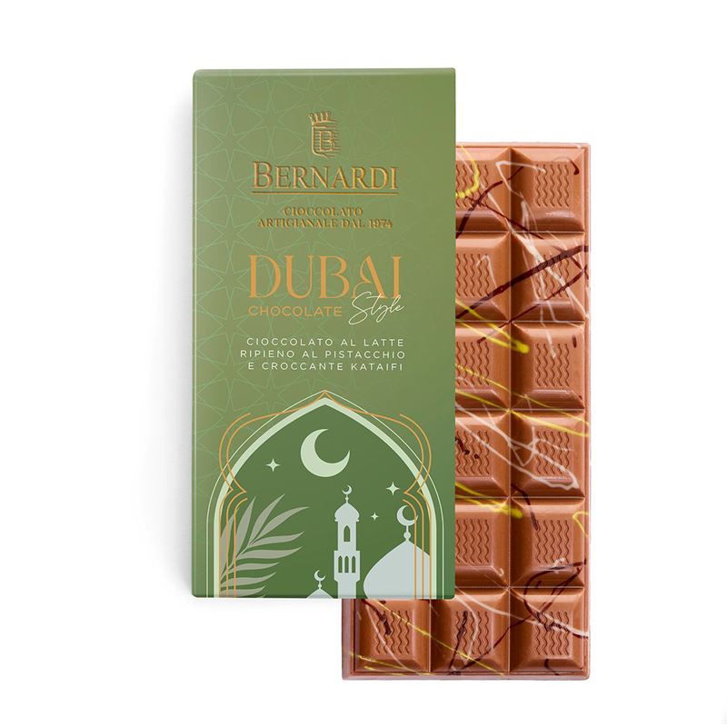 Dubaichoklad mjölkchoklad