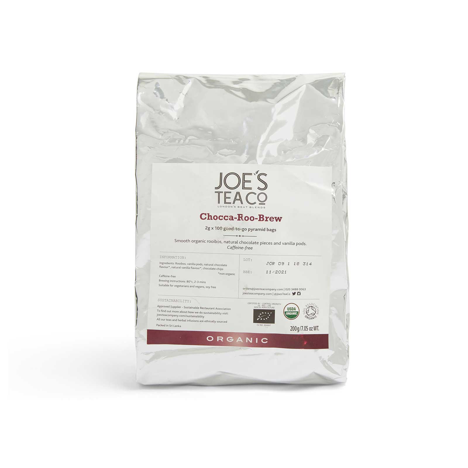 Chocca-Roo-Brew 100p tepåsar – rooiboste