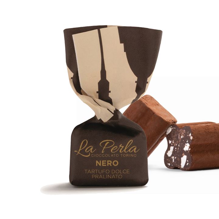 Bild på Mörk chokladtryffel med hasselnötter & honung