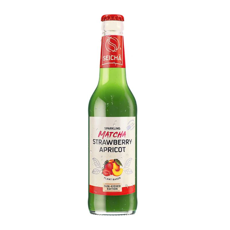 Sparkling matcha jordgubb & aprikos – 33cl (24st)