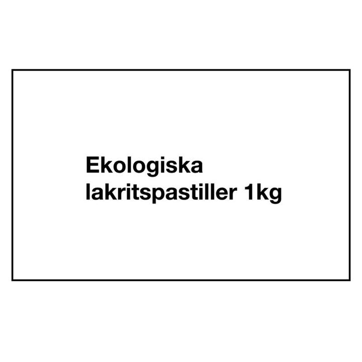 Bild på Le Grezze, Ekologiska lakritspastiller – Storpack