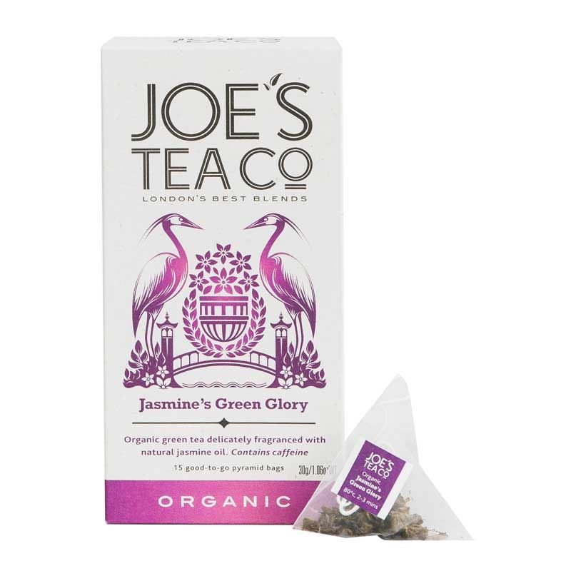 Jasmine's Green Glory 15p tepåsar – grönt te
