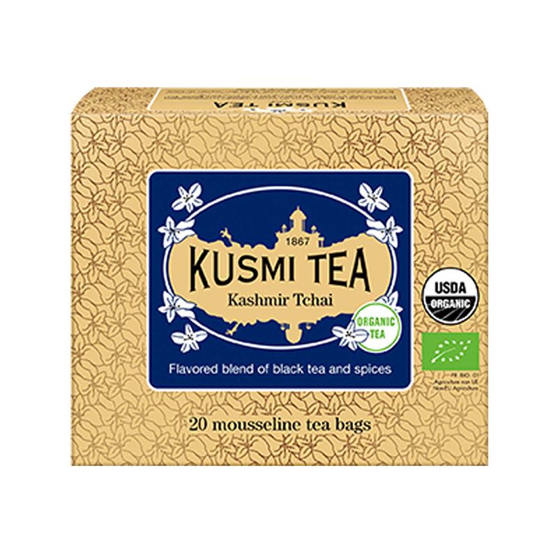 Kashmir Tchai 20p tepåsar – svart te