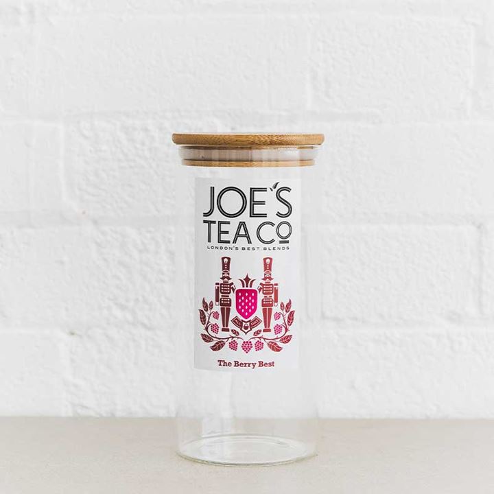 Bild på Tom glasburk för The Berry Best-teet