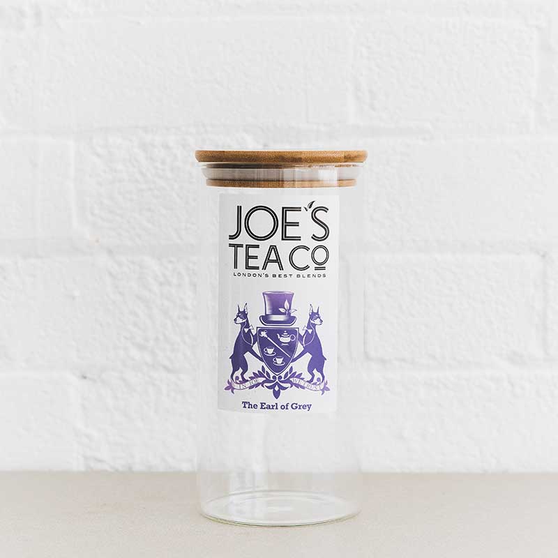 Tom glasburk för The Earl of Grey-teet