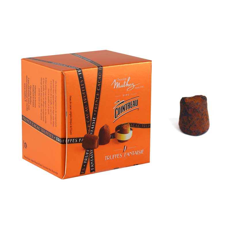 Bild på Tryffel Cointreau presentask  – Metallic – 100g