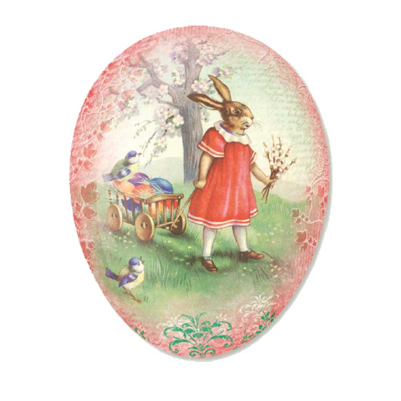 Påskägg kanin – 18 cm