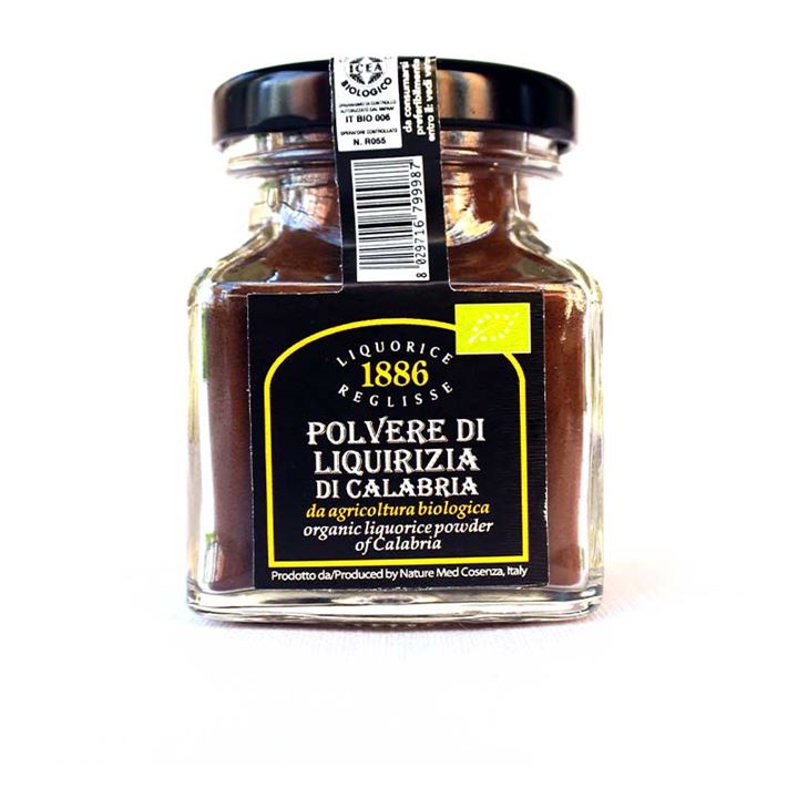 Bild på Ekologiskt lakritspulver i glasburk