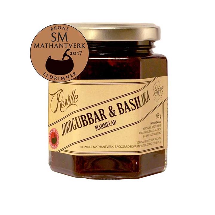 Bild på Jordgubb- och basilikamarmelad