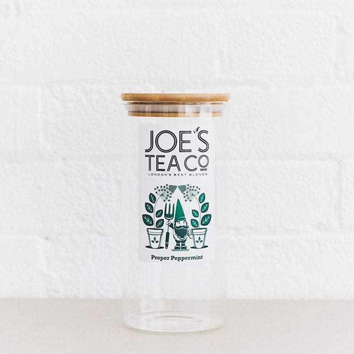 Bild på Tom glasburk för Proper Peppermint-teet