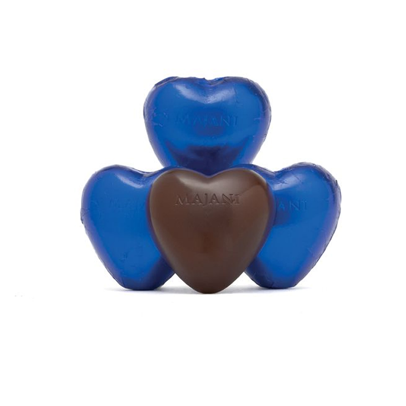 Mörkt chokladhjärta nougat 15g