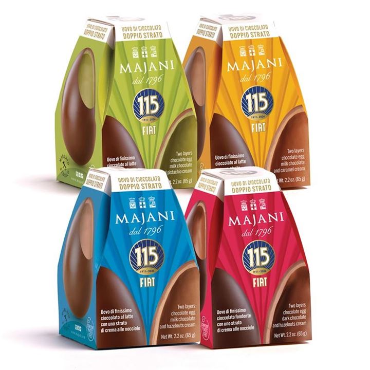 Bild på Chokladägg Fiat Uovo mini – Nougatmix