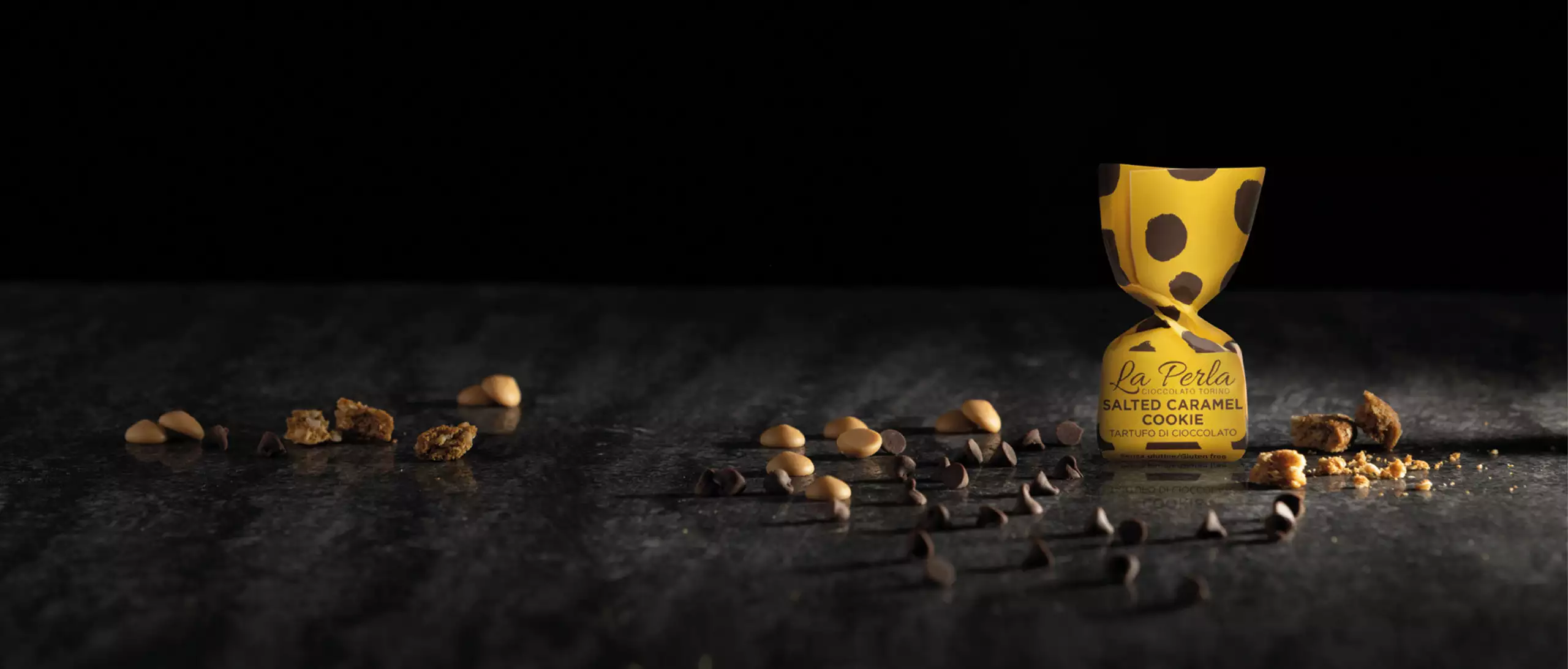 Tryffel med cookie och caramel