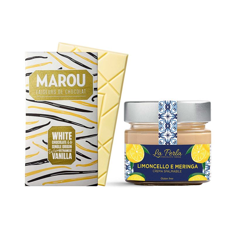 Dubai choklad-kit - Limoncellocréme & Vit choklad