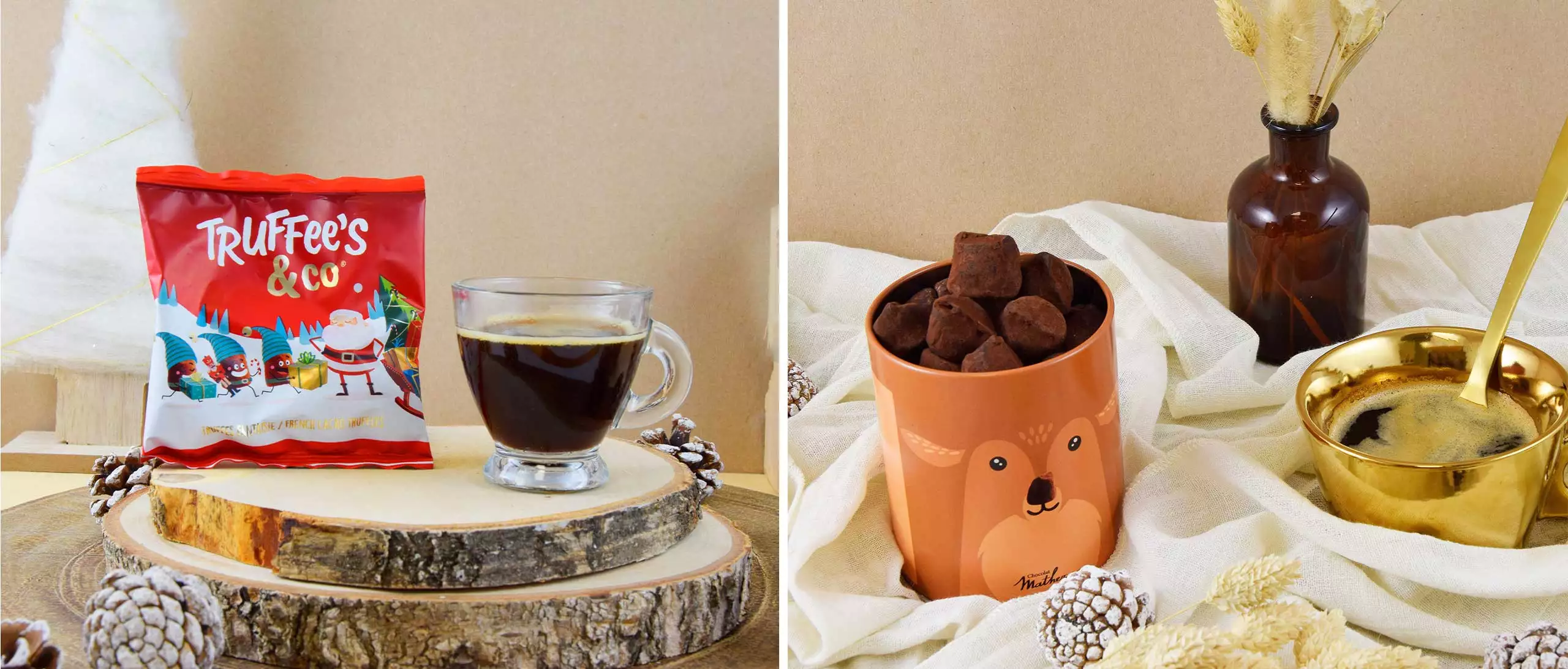 Förgyll julens goda stunder med pepparkakstryffel