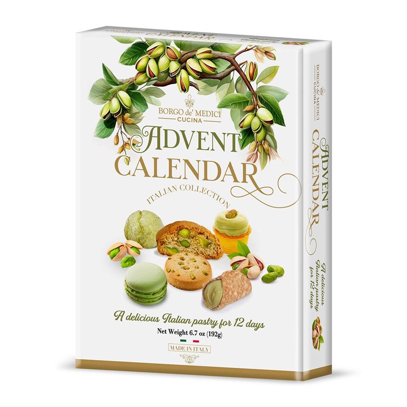 Julkalender med pistagekakor – 12 dagar, luckor 13–24 dec