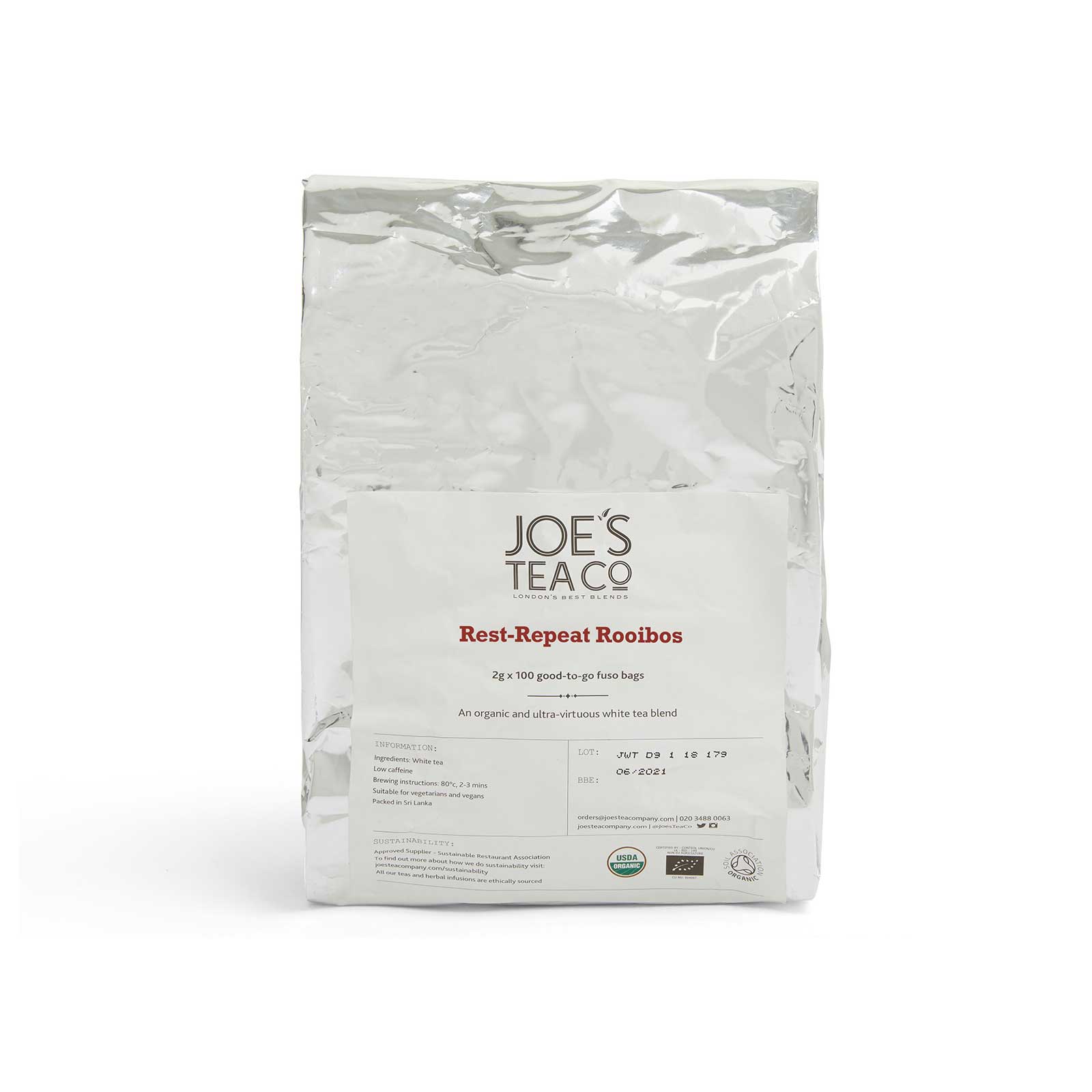 Rest Repeat Rooibos 100p tepåsar – rooiboste