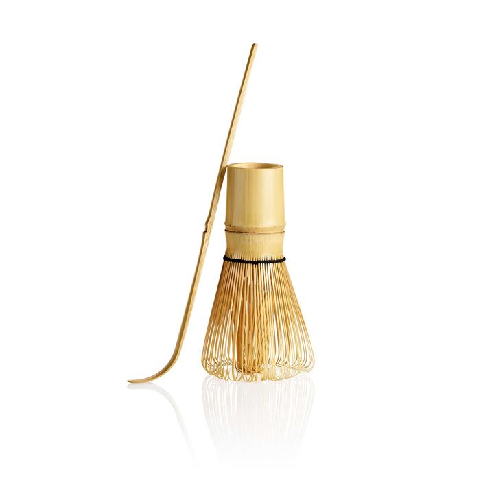 Bild på Matcha tillbehör – bambuvisp & bambuspatel