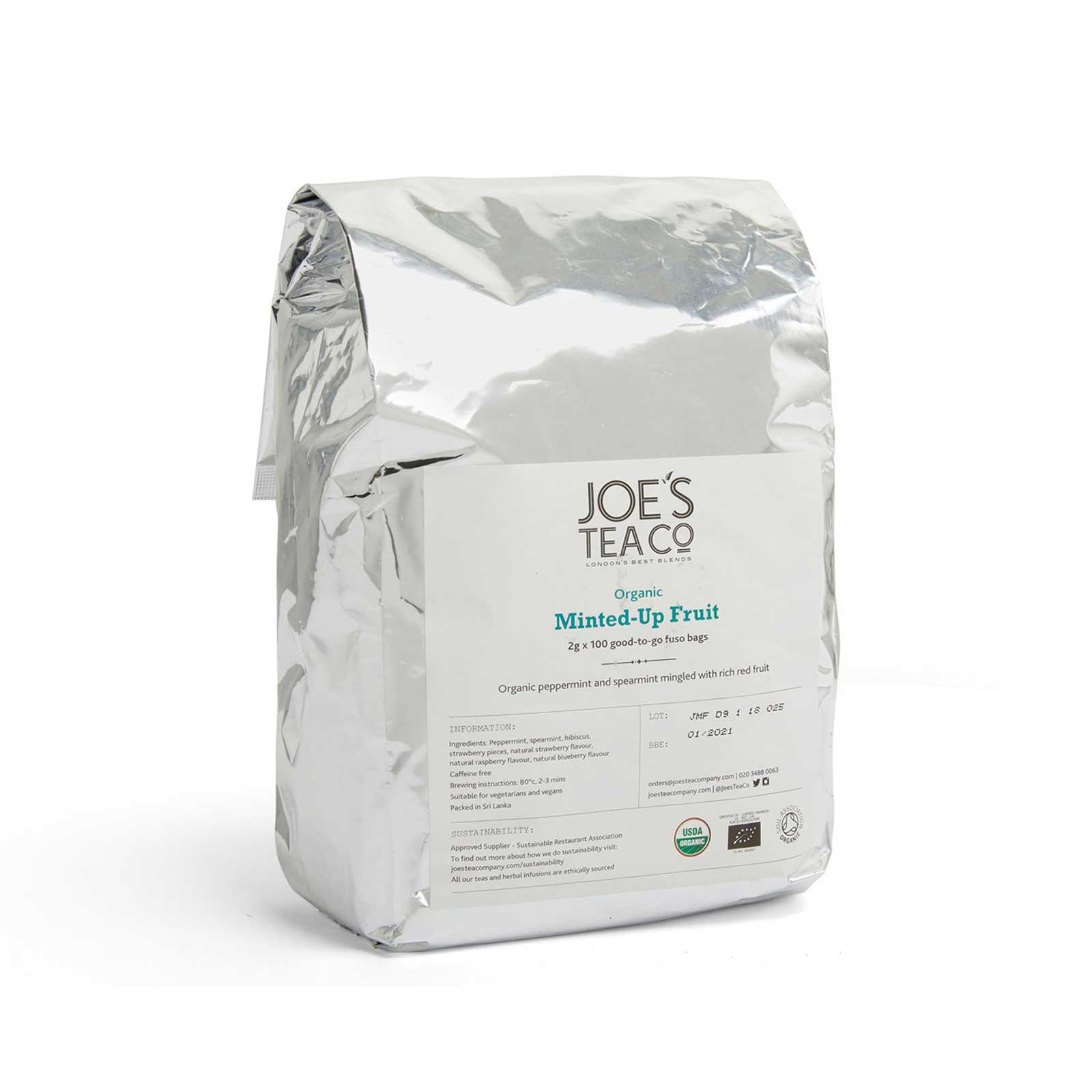 Bild på Minted up Fruit 100p tepåsar – örtte