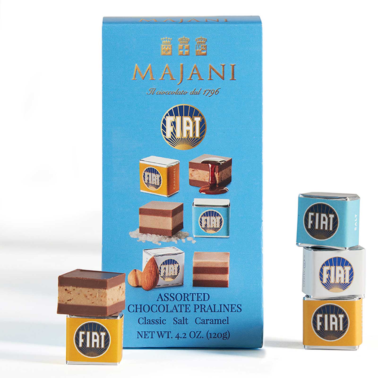 Presentask Fiat cremino - havssalt/karamell/klassisk