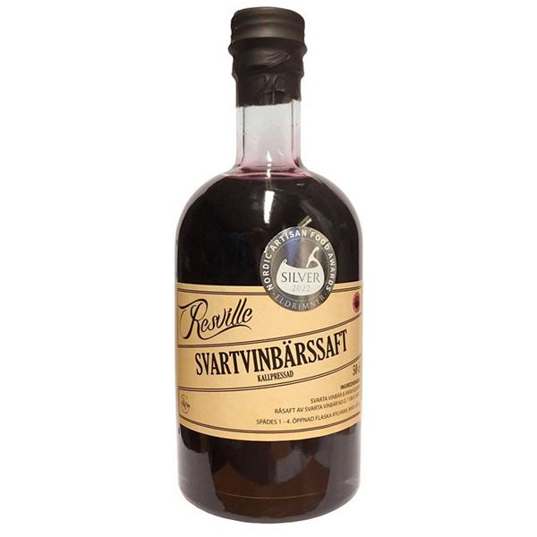 Kallpressad svartvinbärssaft – 50cl