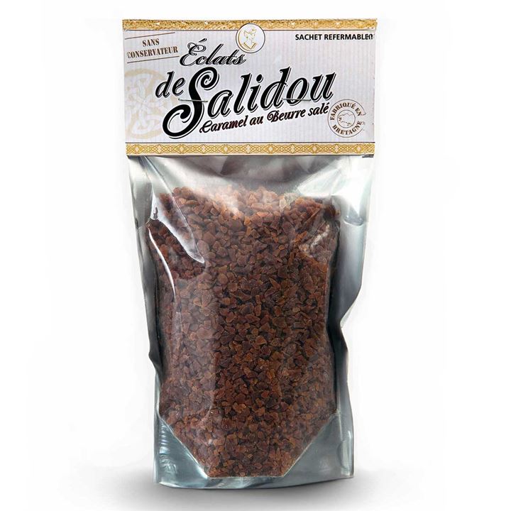 Bild på Knäckigt kolaströssel med havssalt