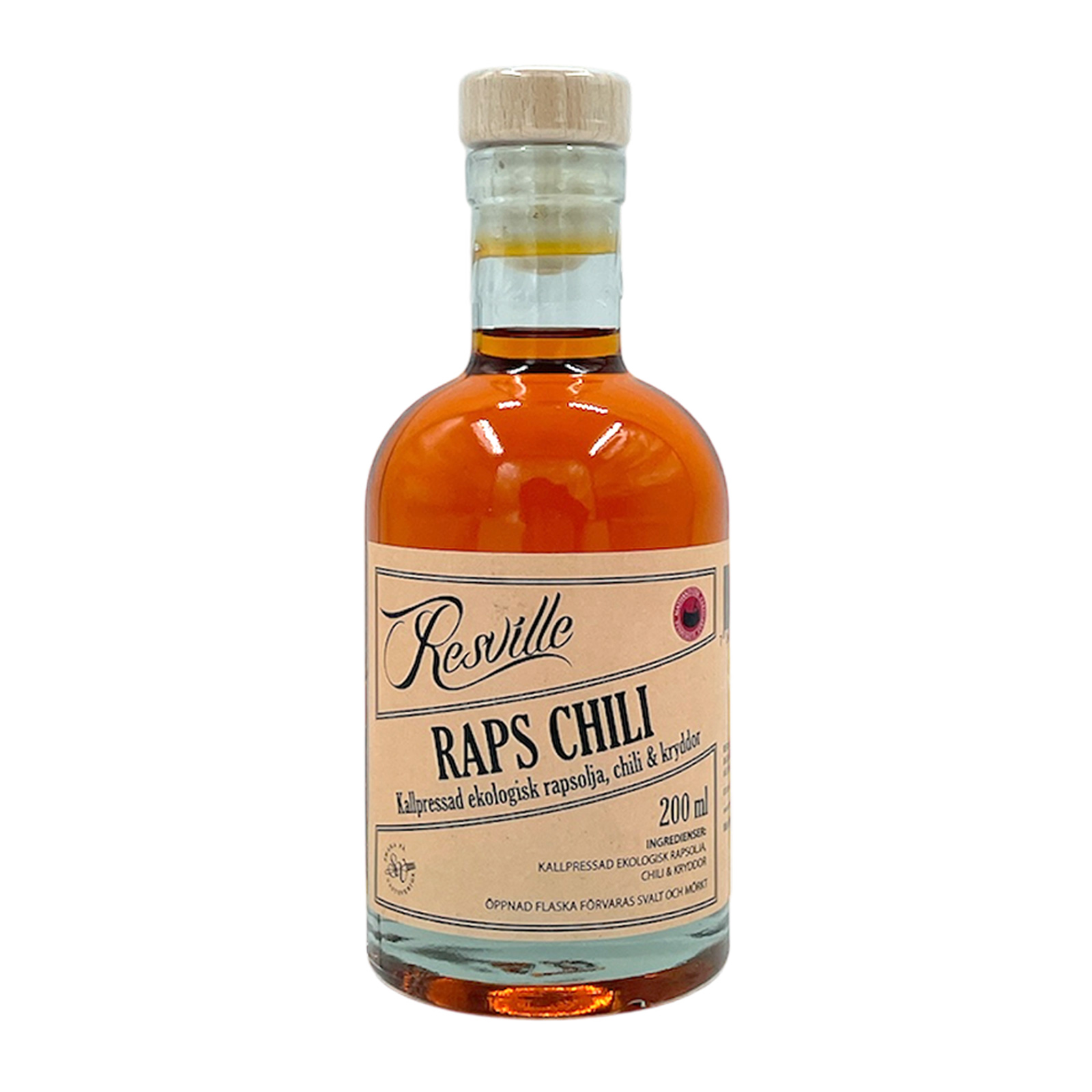 Kallpressad rapsolja – chili