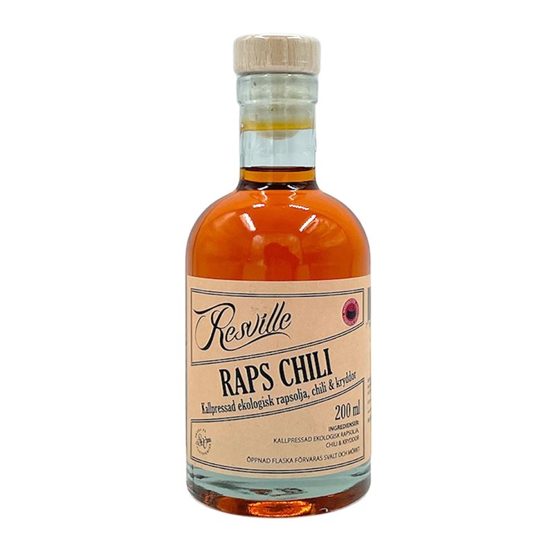 Kallpressad rapsolja – chili