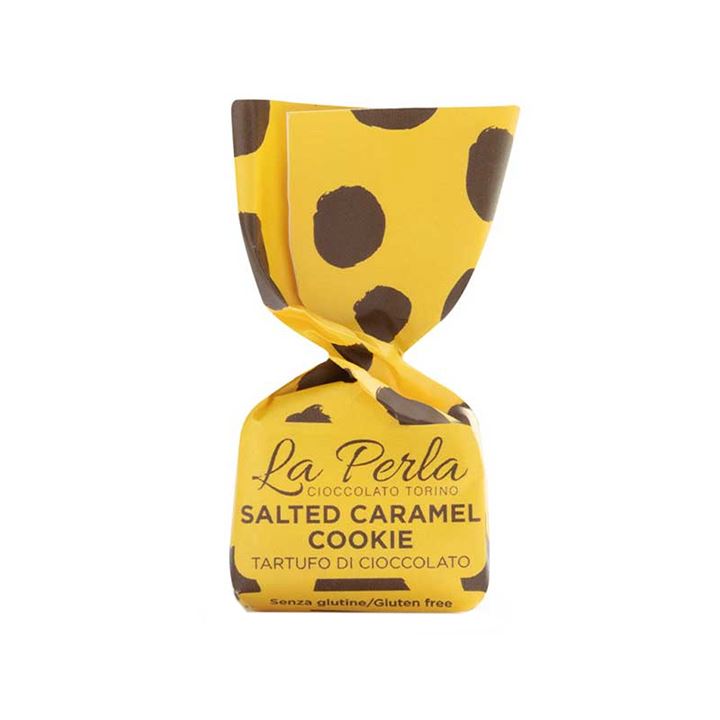 Bild på Vit chokladtryffel med salt karamell & kakkrisp