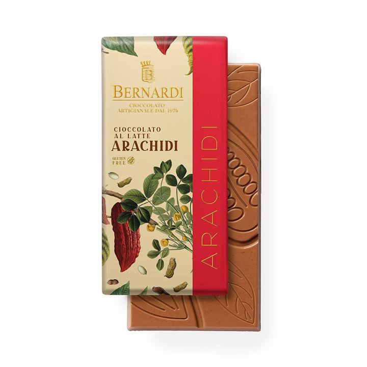 Bild på Jordnötsnougat av mjölkchoklad