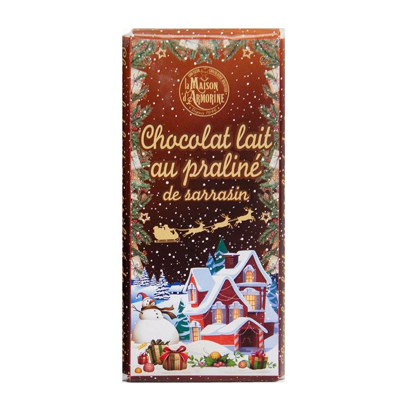 Mjölkchoklad med pralinéfyllning 41%