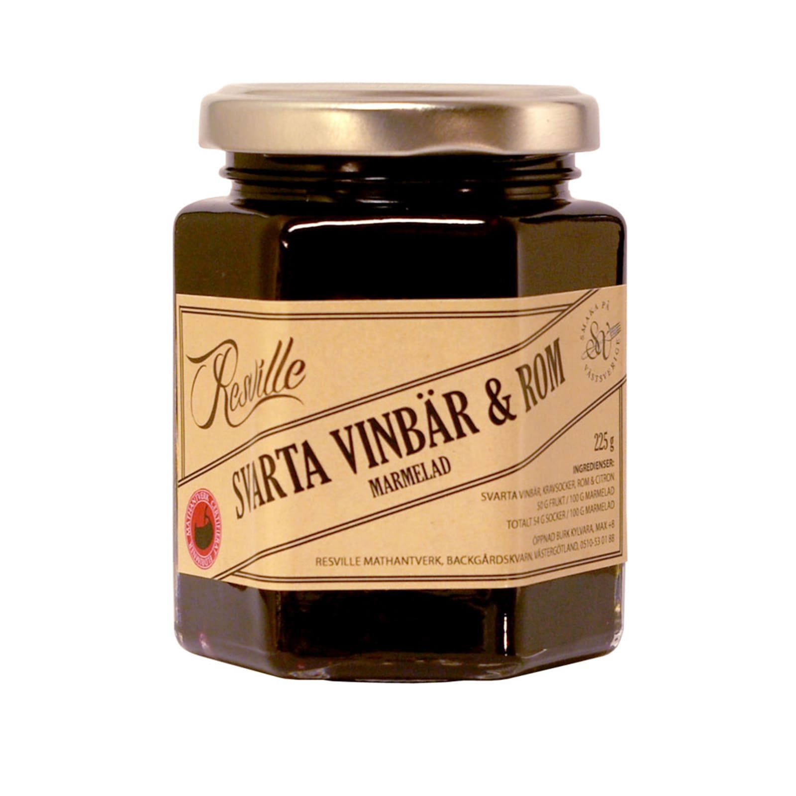 Svarta vinbär & rom marmelad