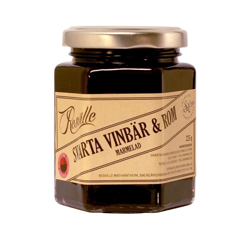 Svarta vinbär & rom marmelad
