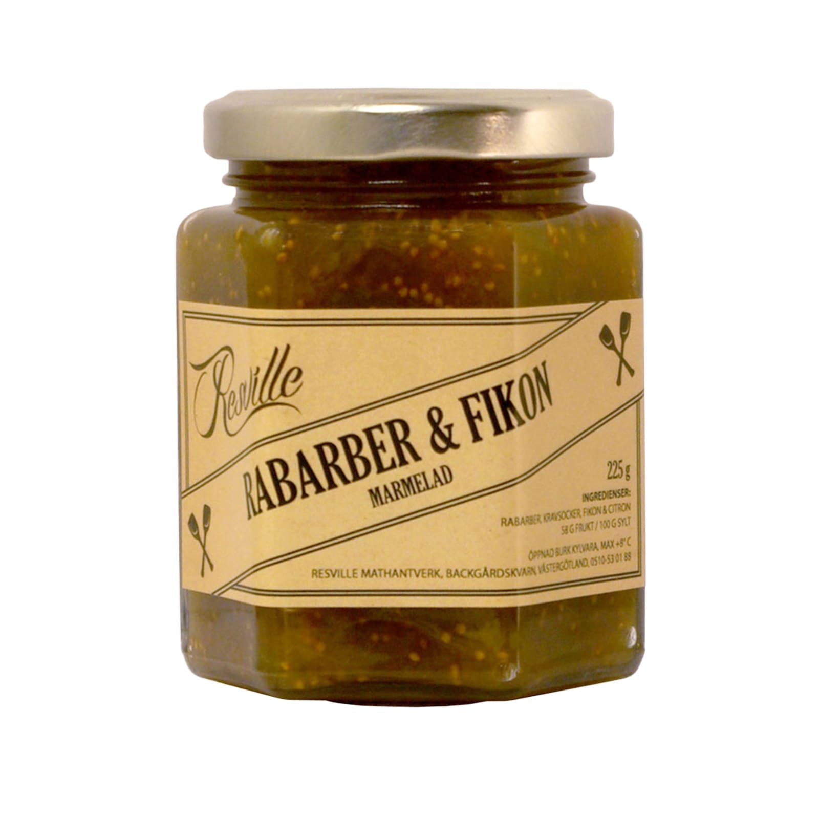 Rabarber & Fikonmarmelad