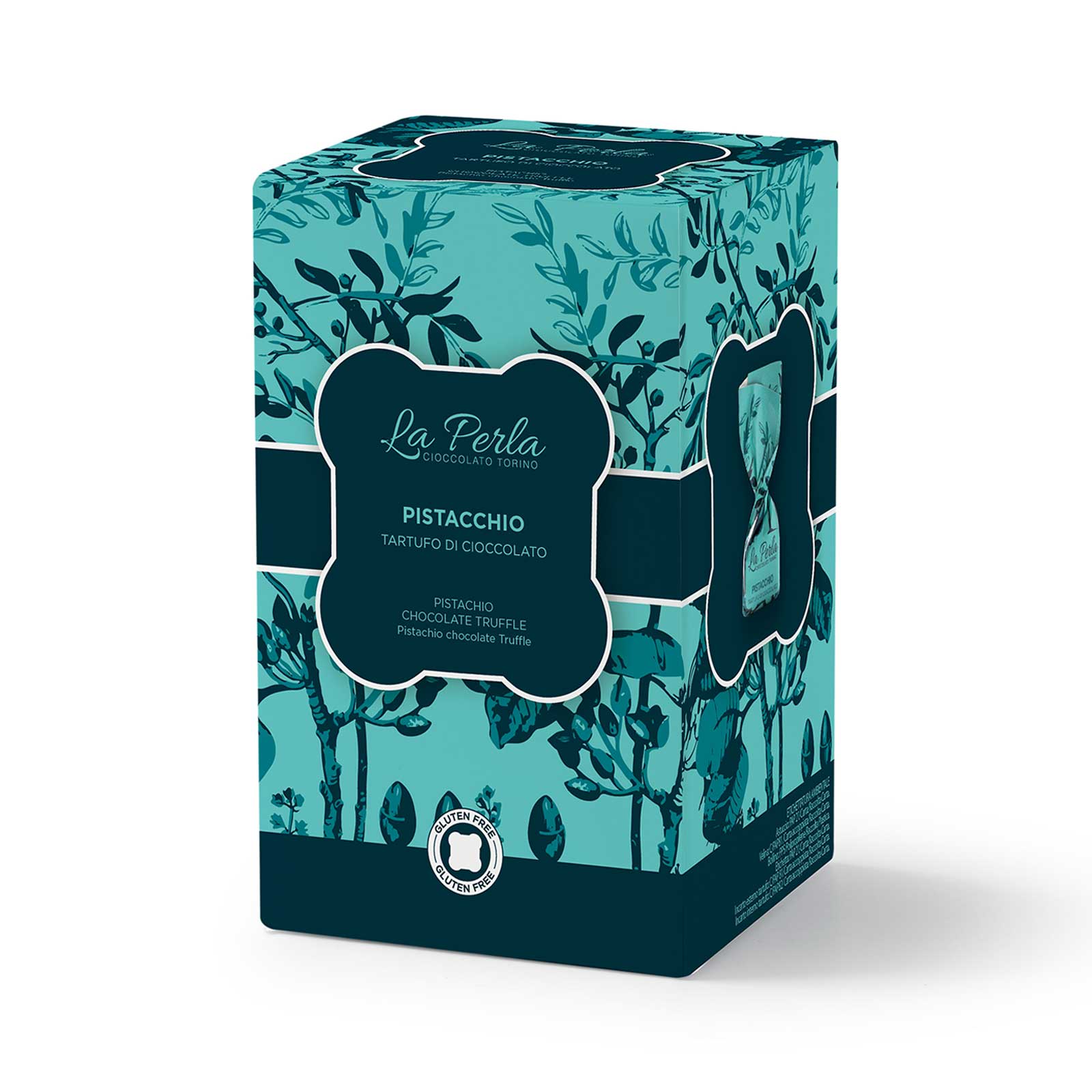 Presentask med chokladtryffel - Pistage