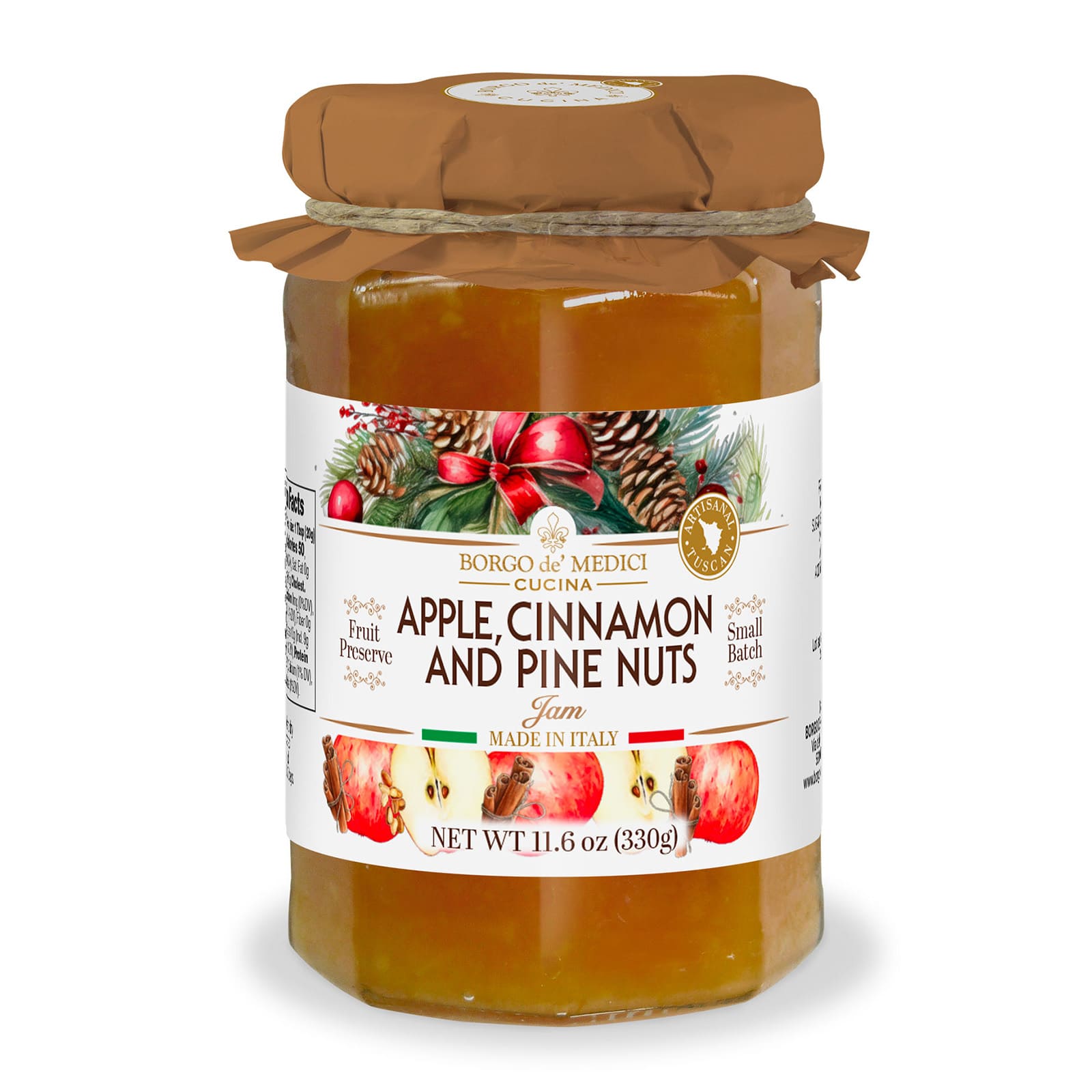 Äpplemarmelad med kanel & pinjenötter