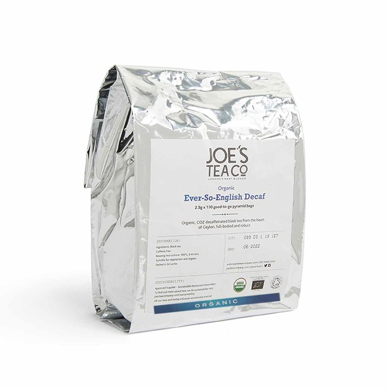 Ever-So-English Decaf 100p tepåsar – svart te