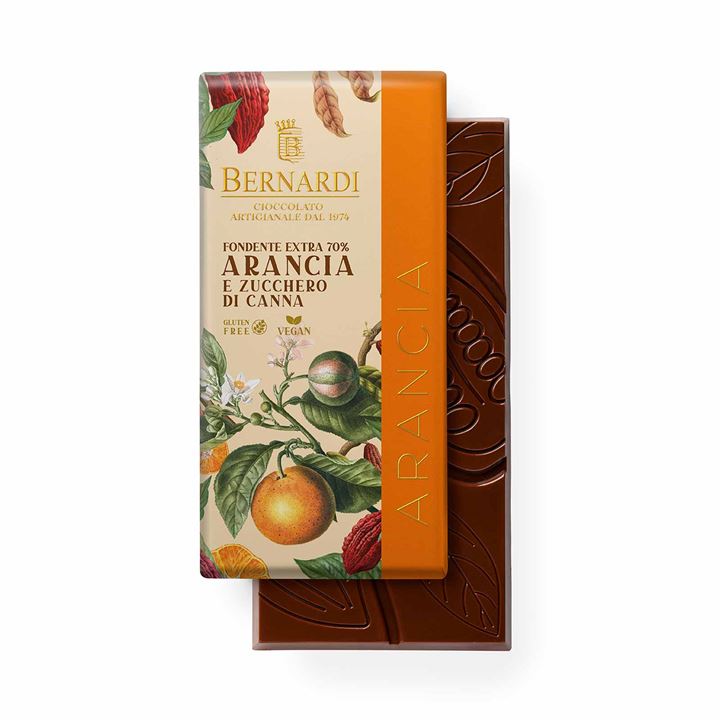 Bild på Mörk choklad med apelsin 70%