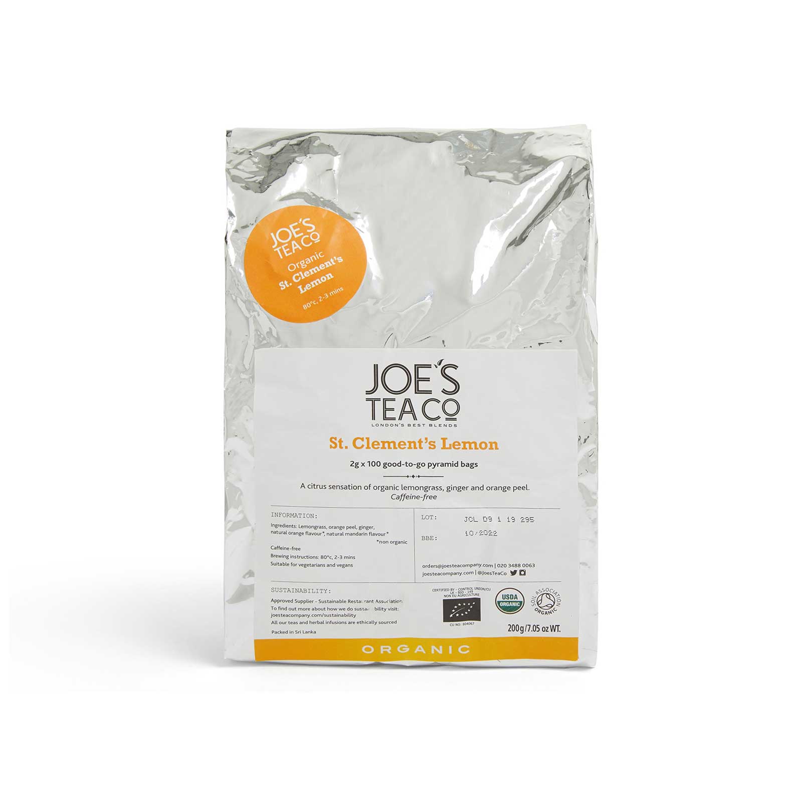 St Clements Lemon 100p tepåsar – örtte