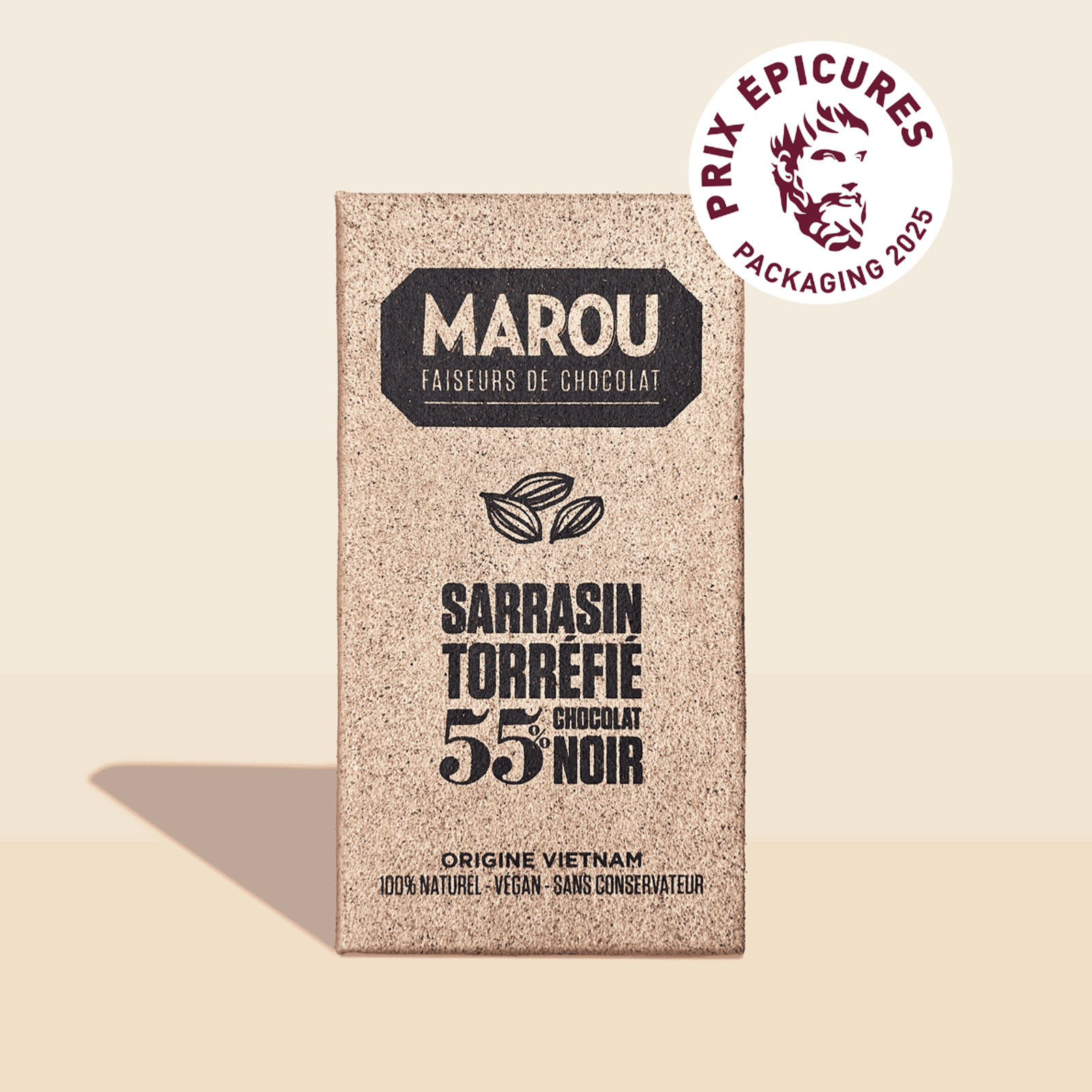 Ny innovativ choklad med förpackning av kakaoskal