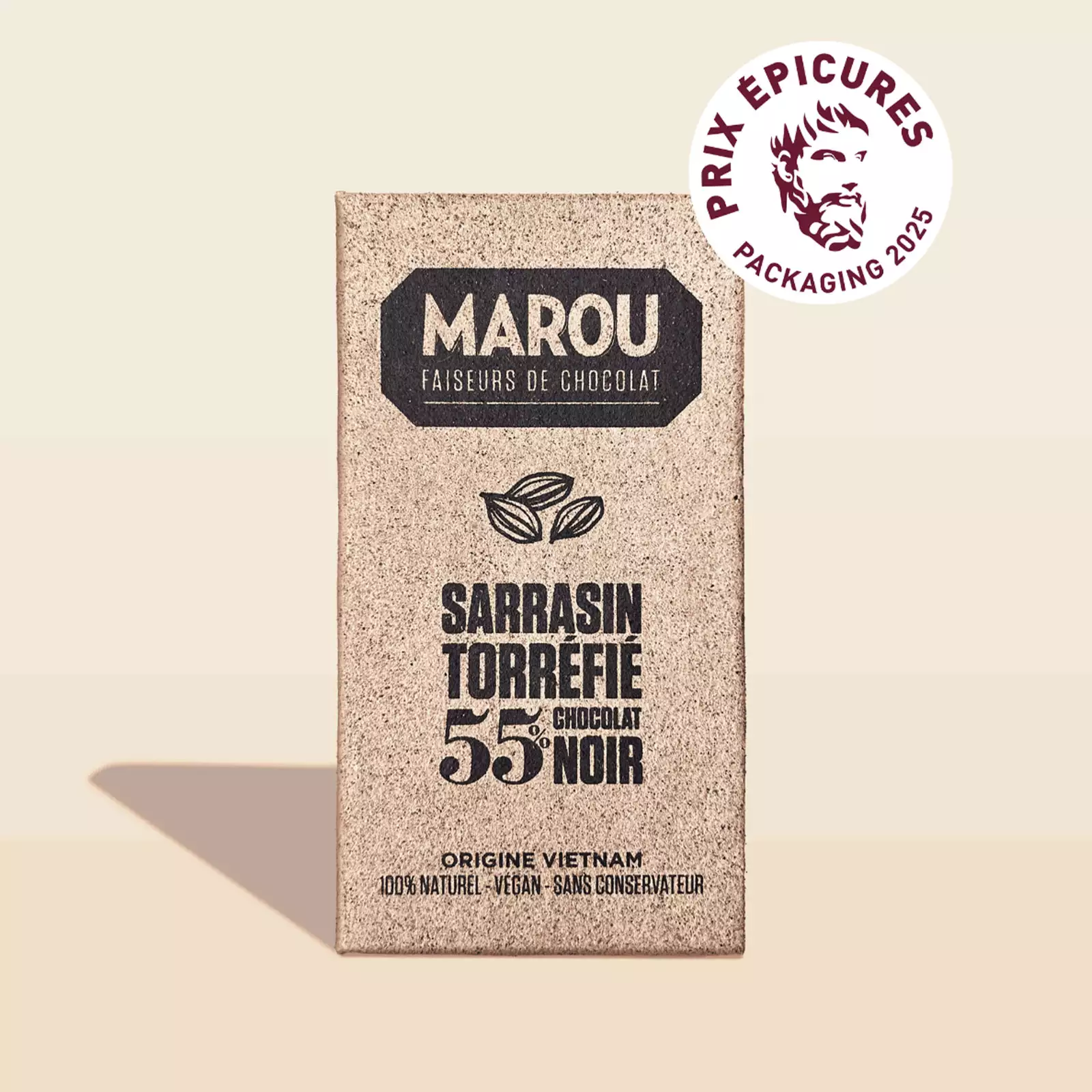 Ny innovativ choklad med förpackning av kakaoskal