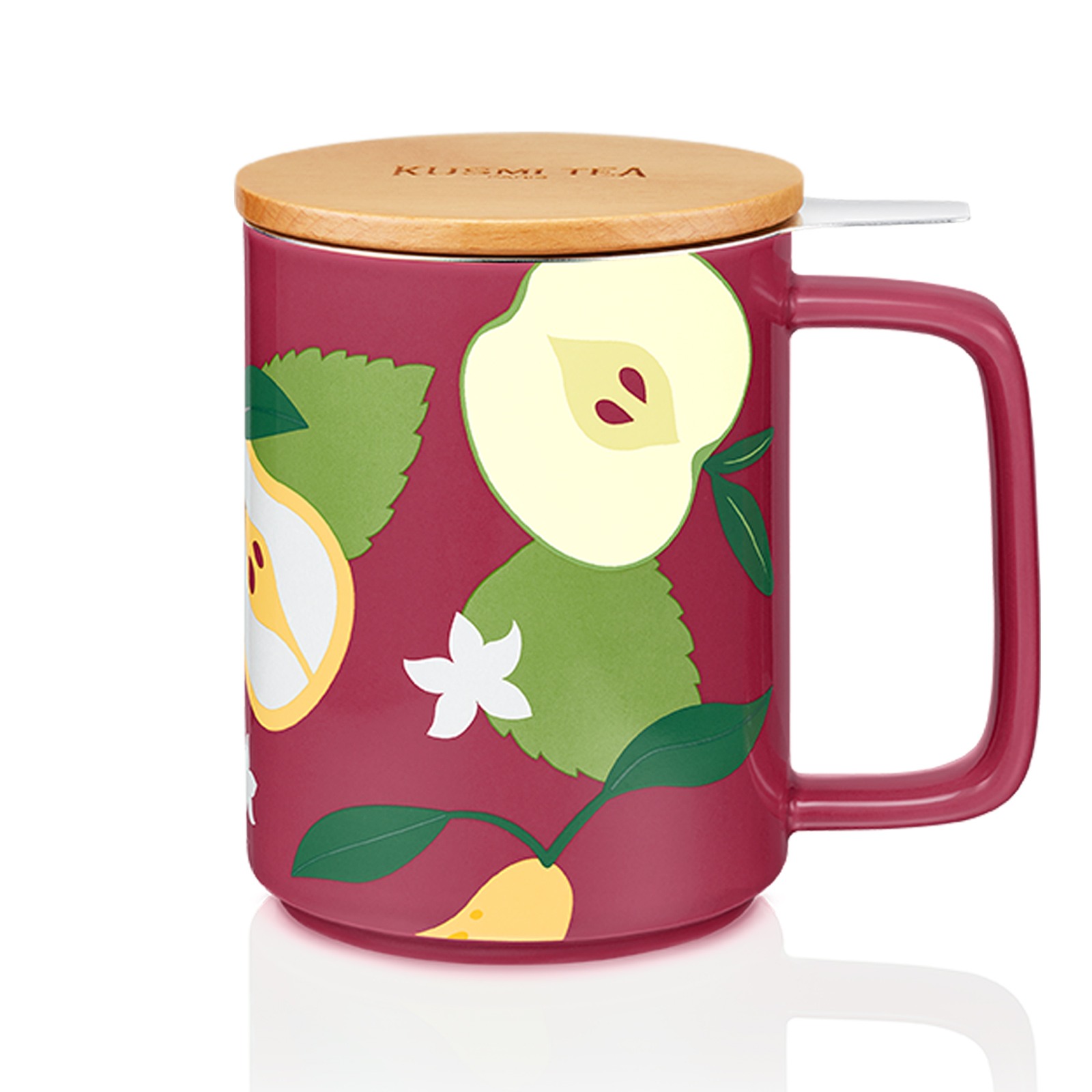 Lila temugg med filter