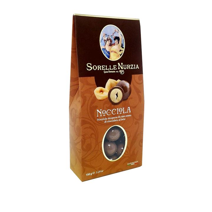 Bild på Mjölkchokladdoppade hasselnötter