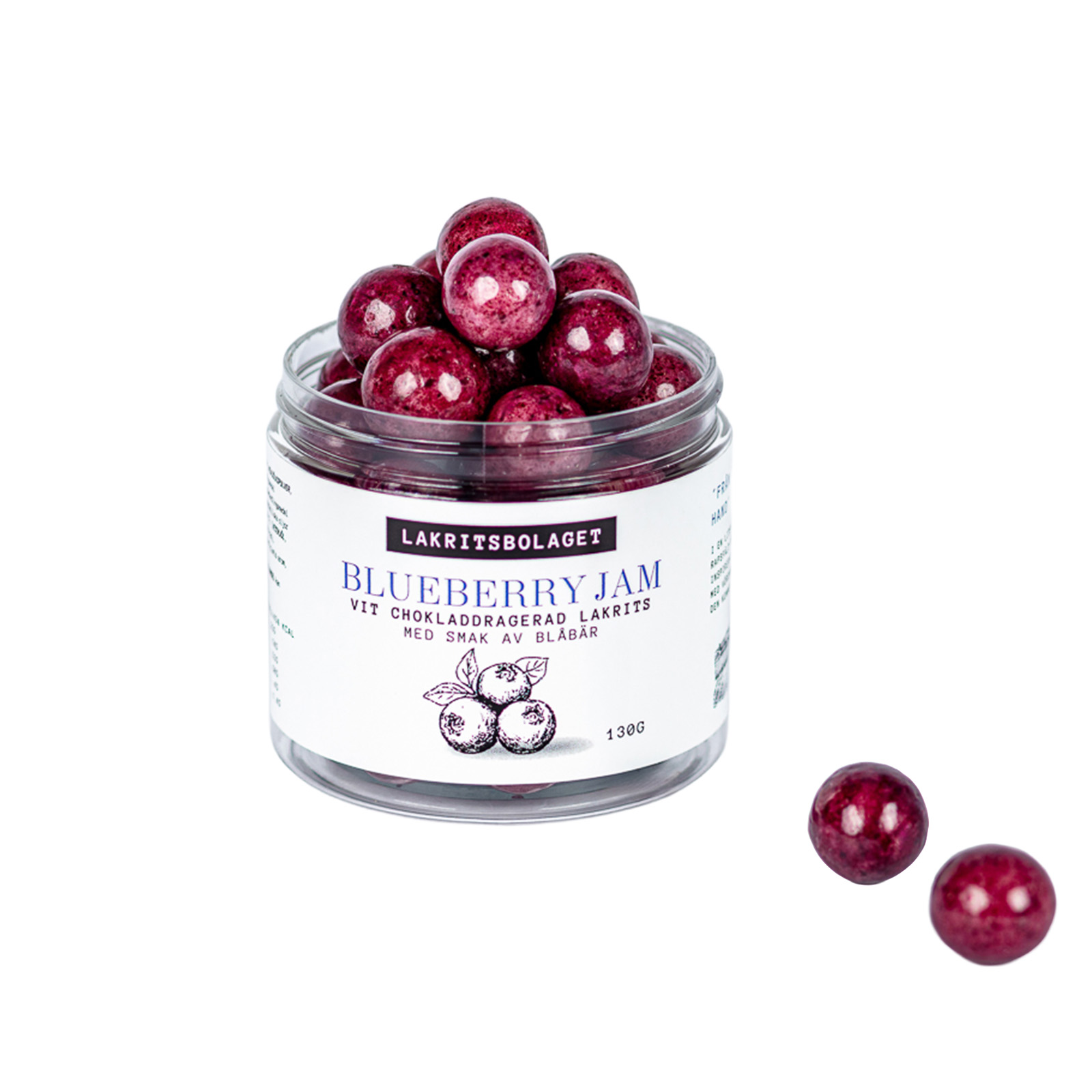 Chokladlakrits Blueberry Jam