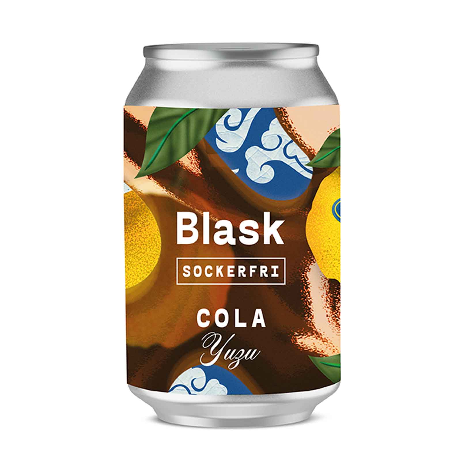 Sockerfri läsk med cola & yuzu – 33cl