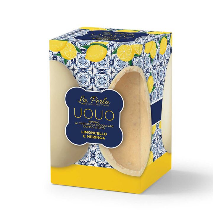 Bild på Vit chokladägg med limoncello & maräng