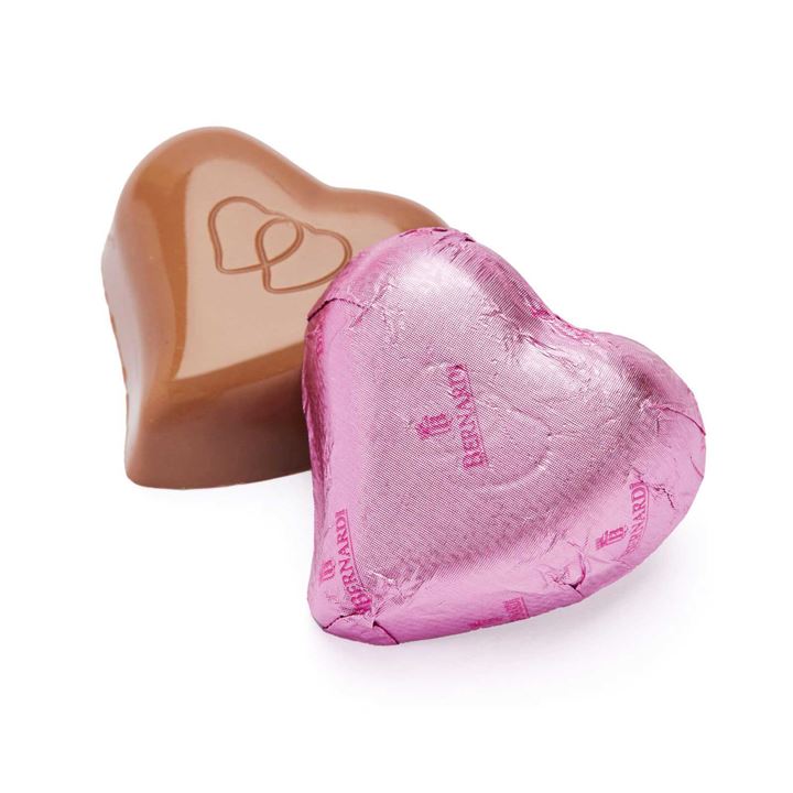 Bild på Mjölkchokladhjärta skogsbär