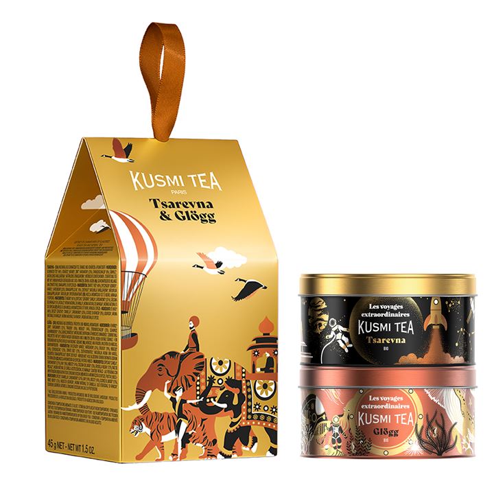 Bild på Julgranshänge 45g julte – svart te/örtte