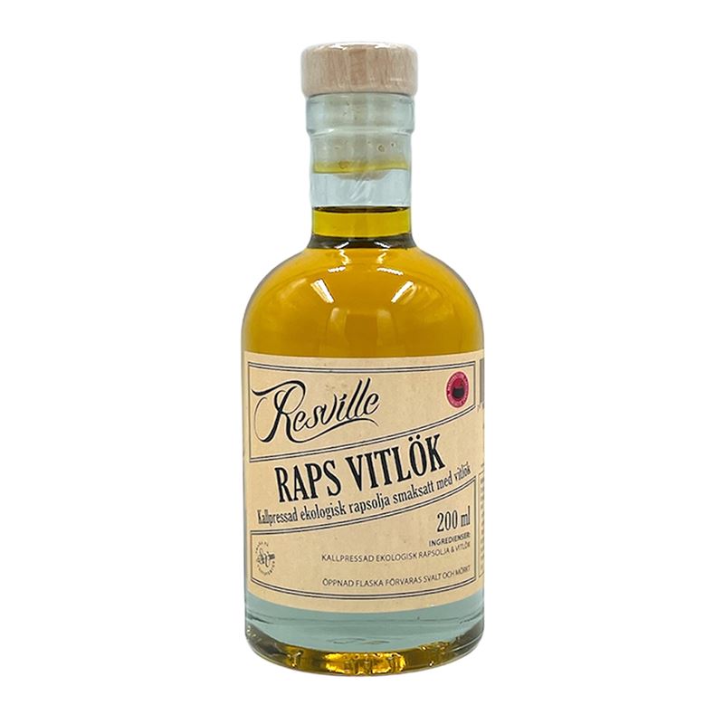 Kallpressad rapsolja – vitlök